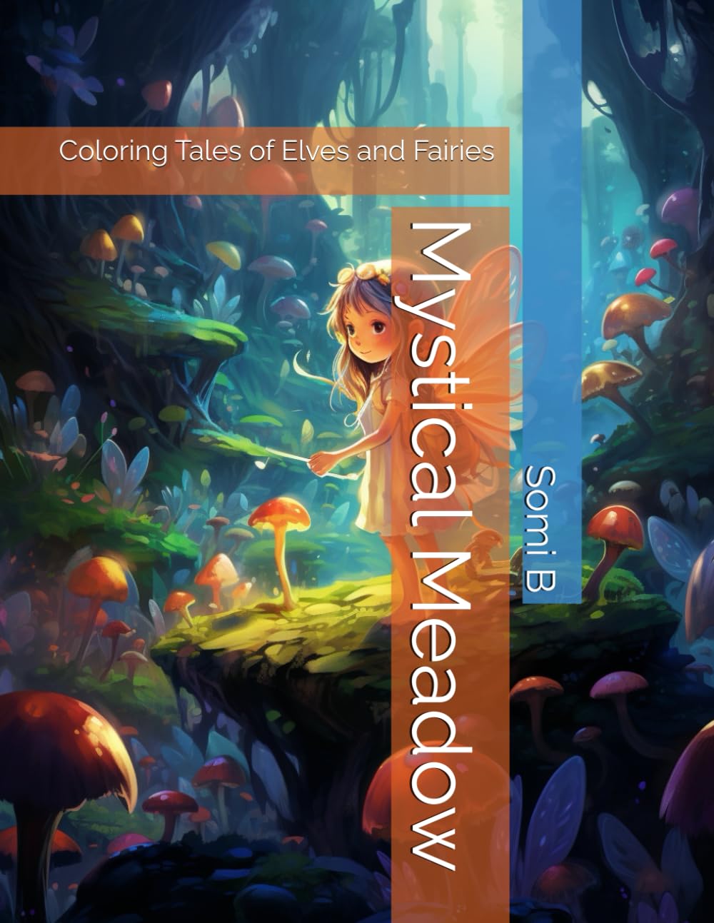 Mystical Meadow: Coloring Tales of Elves and Fairies