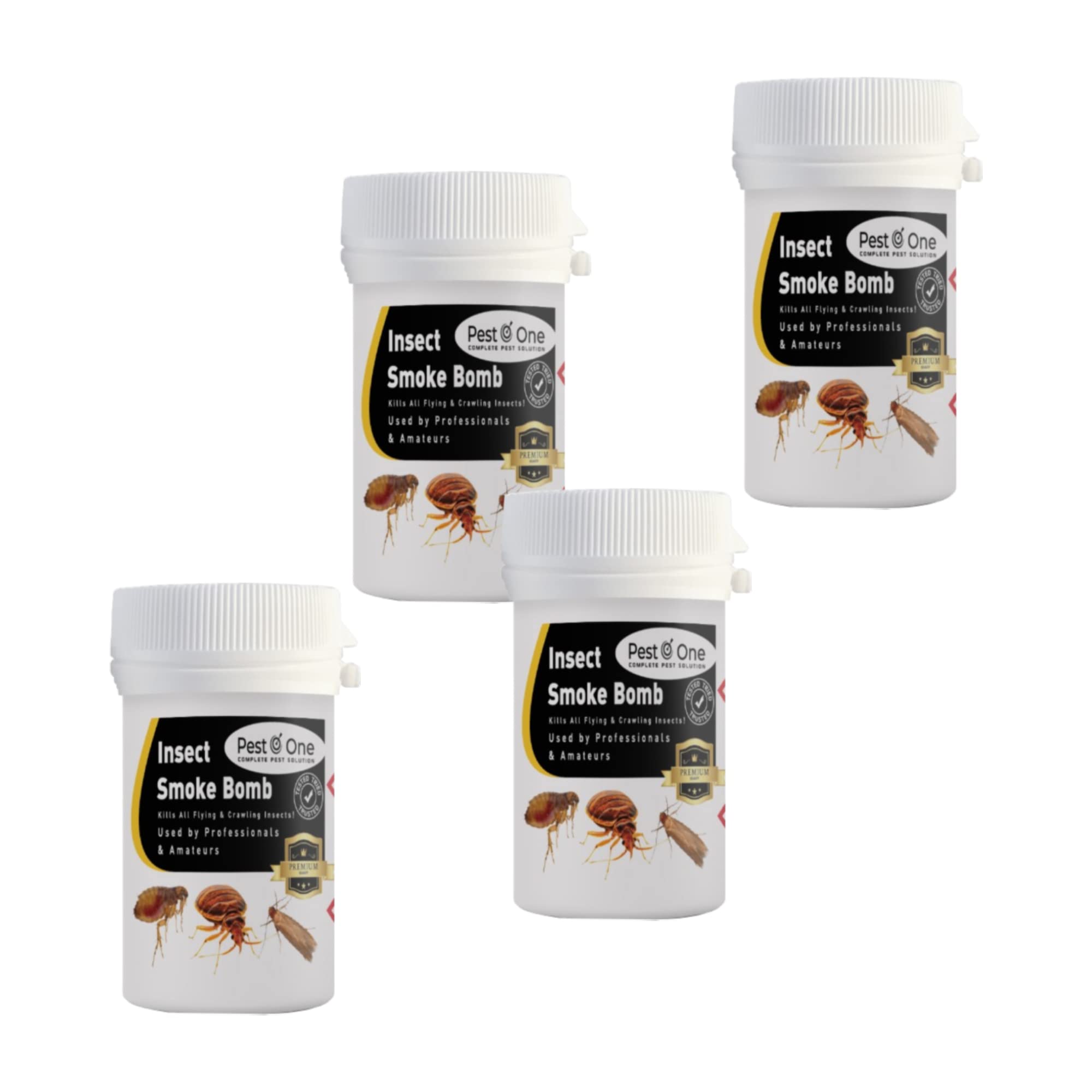 Bed Bug & Flea Smoke Bombs - 4 Pack, 3.5 g (Pack of 4) - Image 4