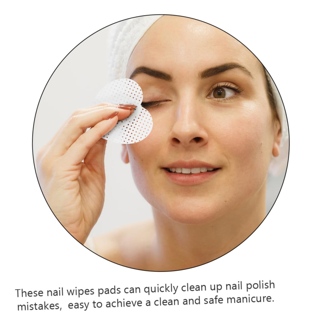 SHERCHPRY 4 Sätze Nagelentferner Baumwolle Nagellackentferner Make -up -entfernertücher Nageltücher Kleber Wischt Wimpernverlängerungen Ab Schmelzgeblasenes Tuch 800 Blatt*4