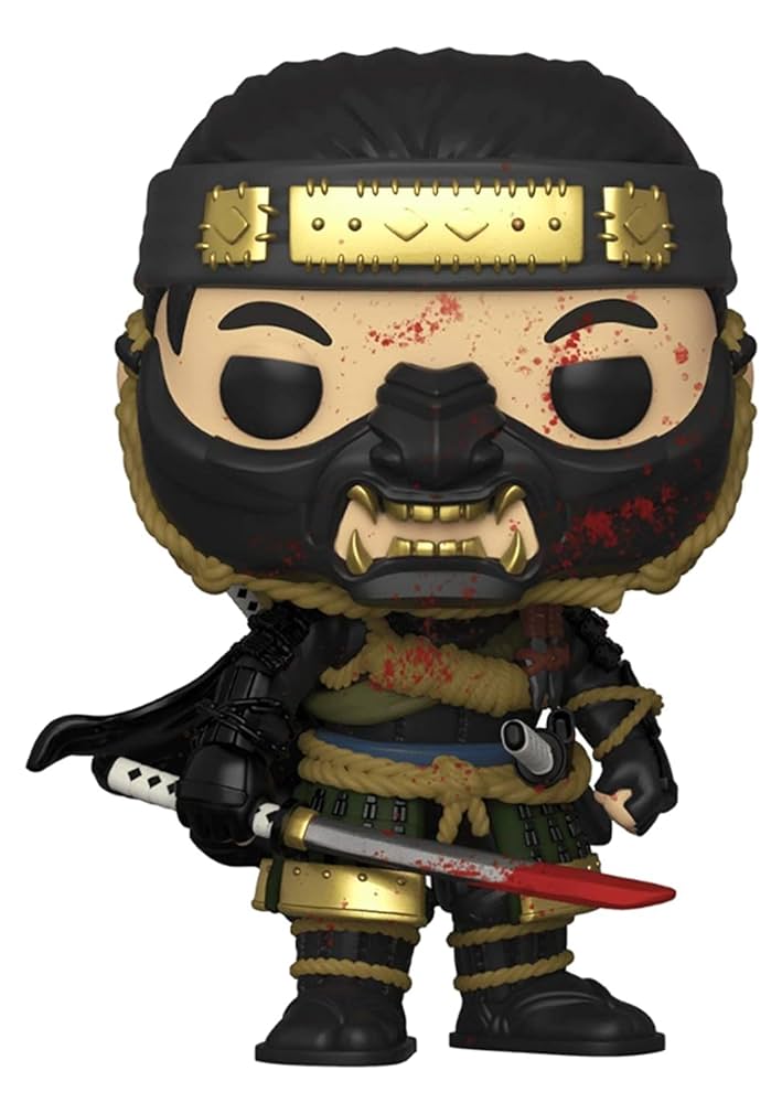 FUNKO POP ゴーストオブツシマ2種セット Funko Pop! Games: Ghost of Tsushima - Jin Sakai with Blood