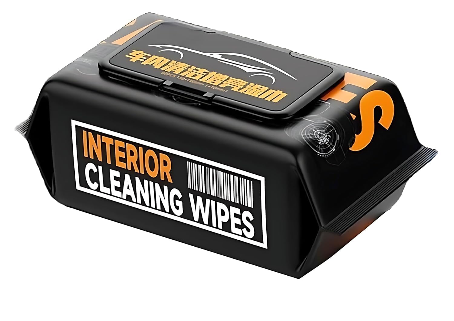 Car Interior Cleaning Wipes | Dashboard, Console & Steering Cleaner | Streak-Free, Non-Greasy | Fresh Scent | Safe for Plastic, Vinyl, Rubber & Touchscreens (80 Wipes)-image-32