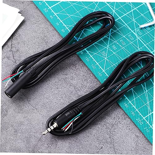 8 cables prolongadores de audio Jack 3.5mm para auriculares miniatura 7