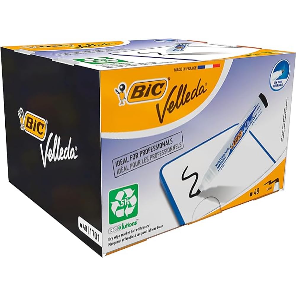 BIC 1701 Ecolutions – Bolígrafo de colores (48 unidades)
