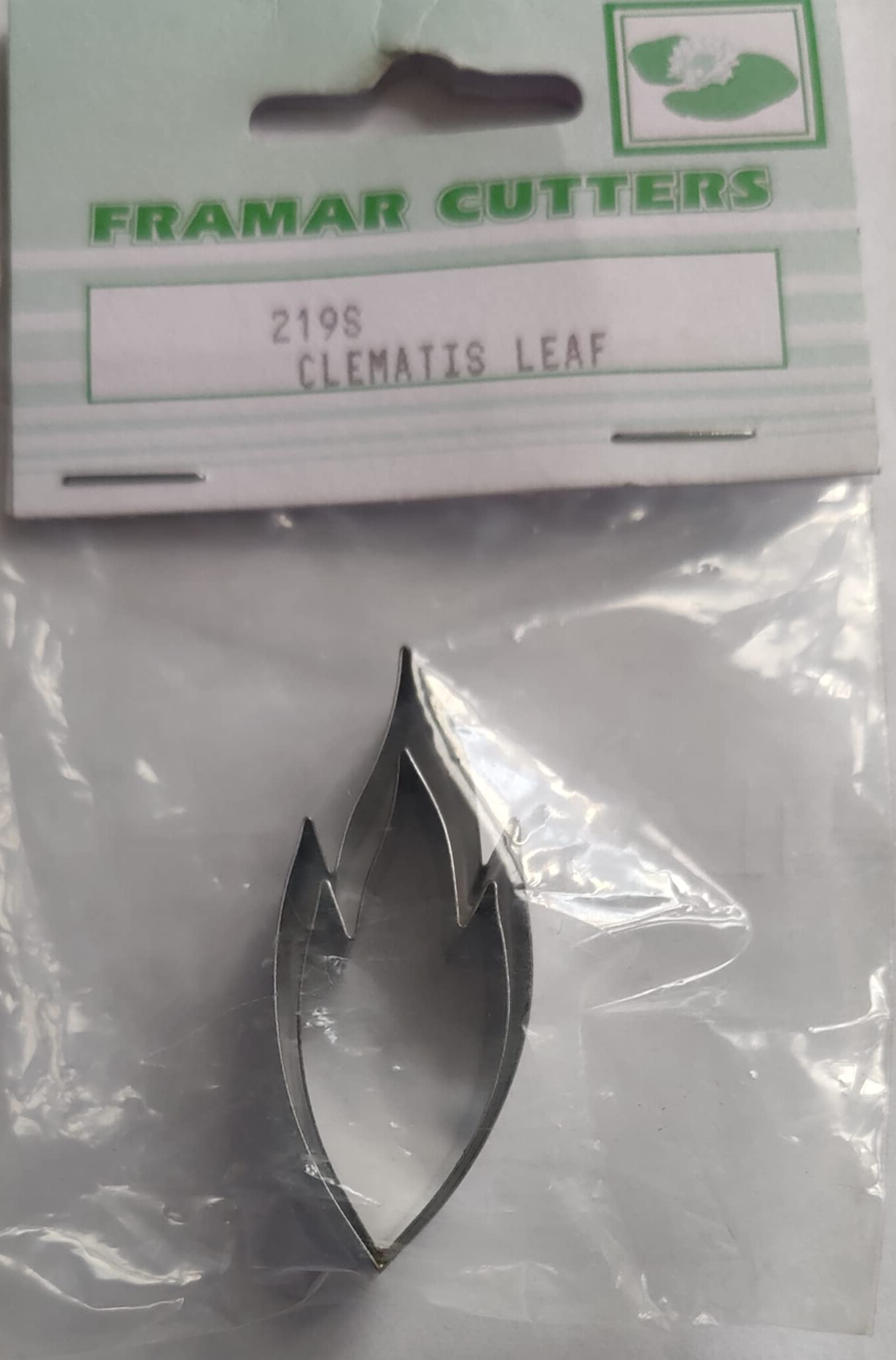 Art Of Cake Clematis Montana Leaf Framar Cutter For Sugarpaste Sugarflower Paste Etc
