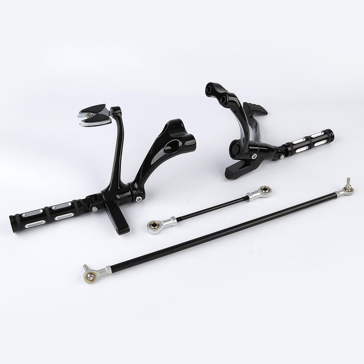 XMT-MOTO Forward Control Foot Pegs Levers Linkage For Harley Sportster 1200 883