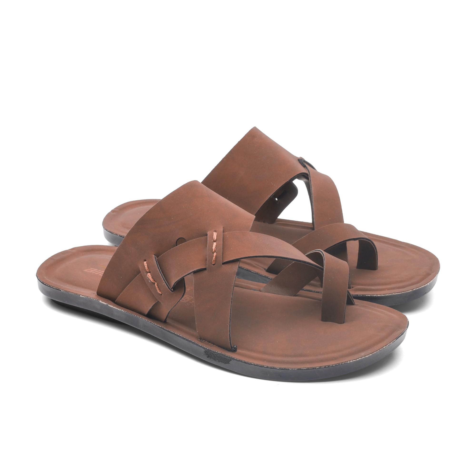asian 7724 Cushion Men’s Slippers | Stylish Walking Slipers with Cross-Strap Design, Lightweight Sole & Durable Anti-Slip Grip-picture-10