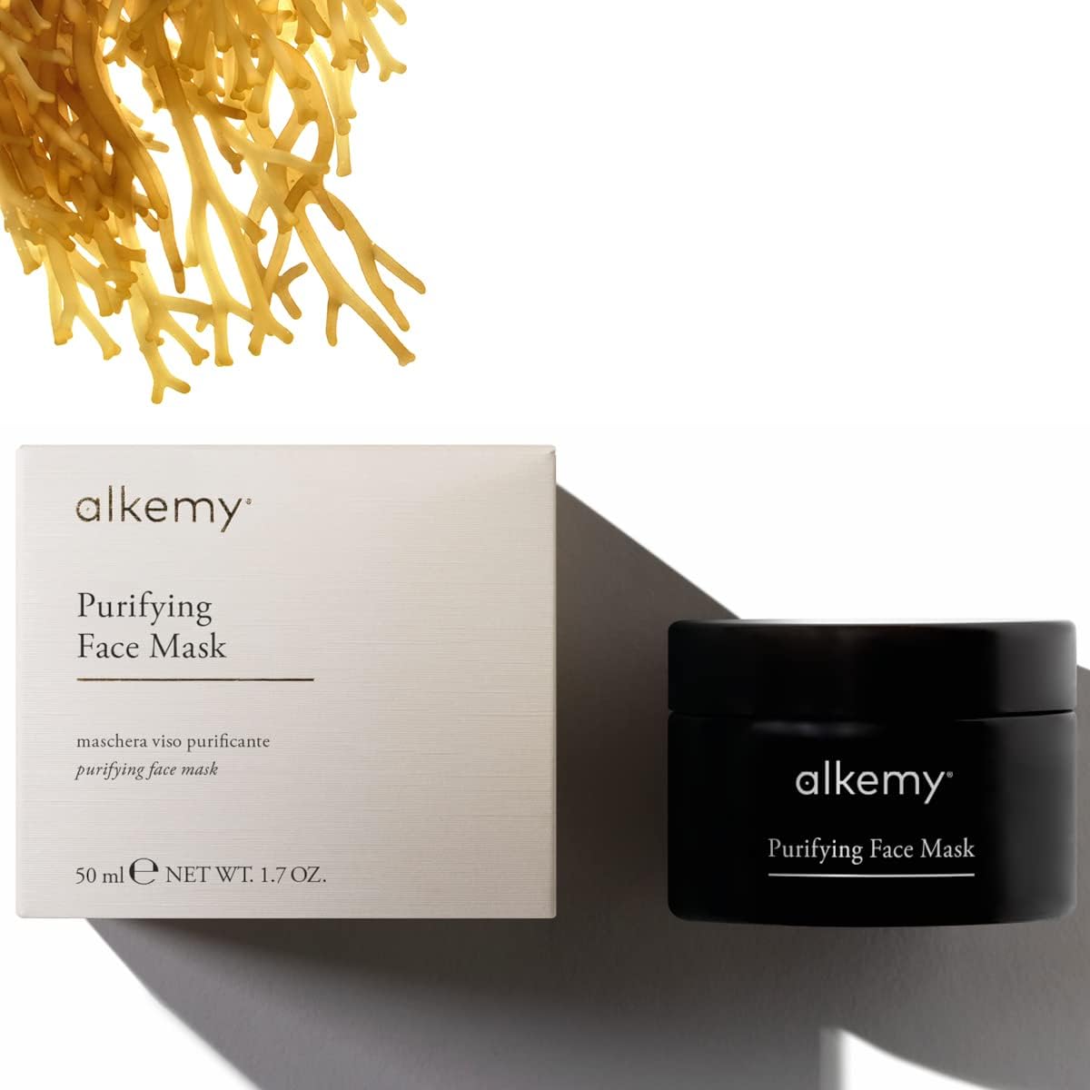 ALKEMY Zuiverend en Hydraterend Gezichtsmasker – Natuurlijke cosmetica – Anti-mee-eters en verwijde poriën voor diepe reiniging – Dermatologisch getest – PURIFYNG BEAUTY FACE MASK