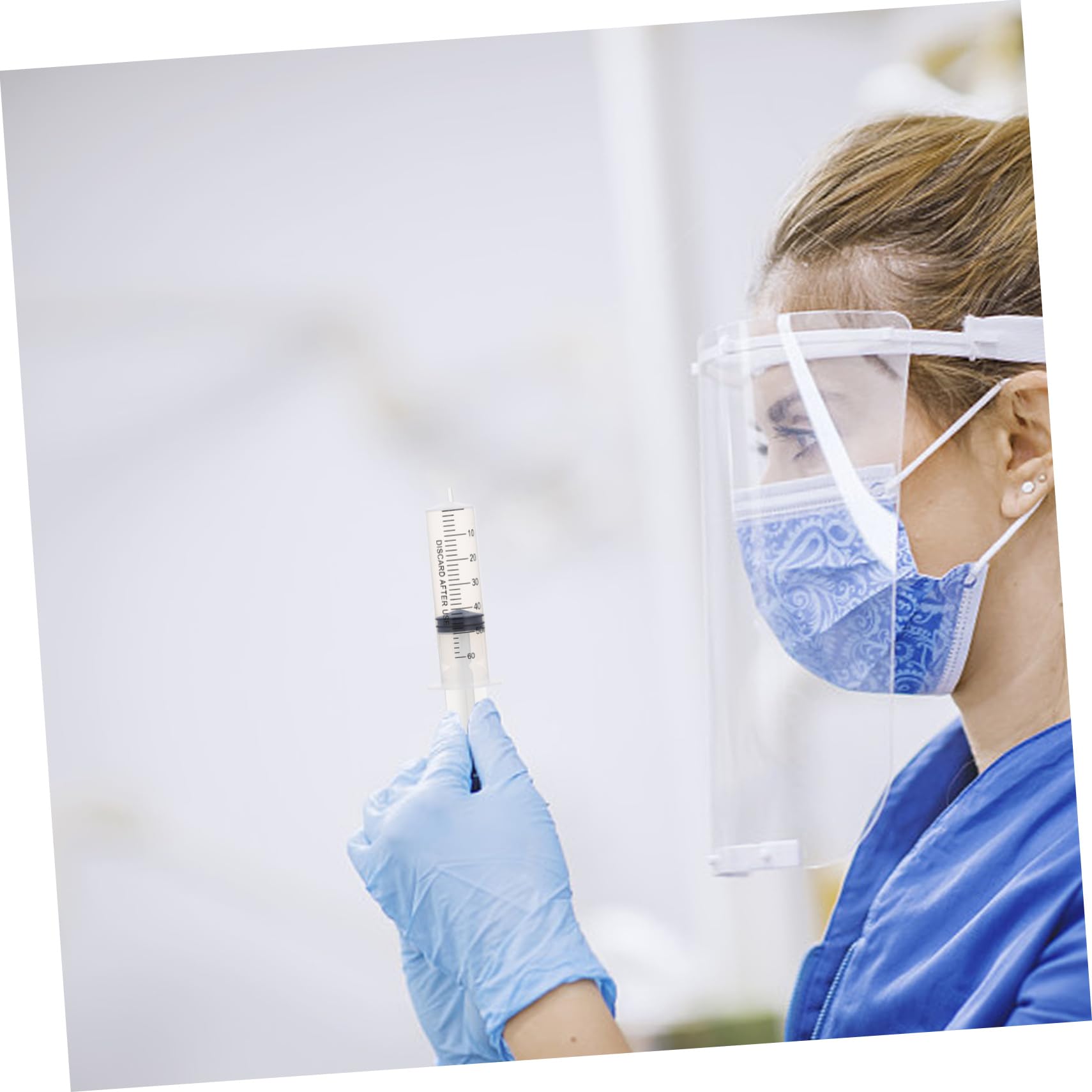 Siringa senza Ago in Plastica Bianca 30ml 30 Pezzi | Dosaggio Liquidi e Misurazione, Utensile Leggero per Laboratorio, Formato Compatto per Impieghi Tecnici