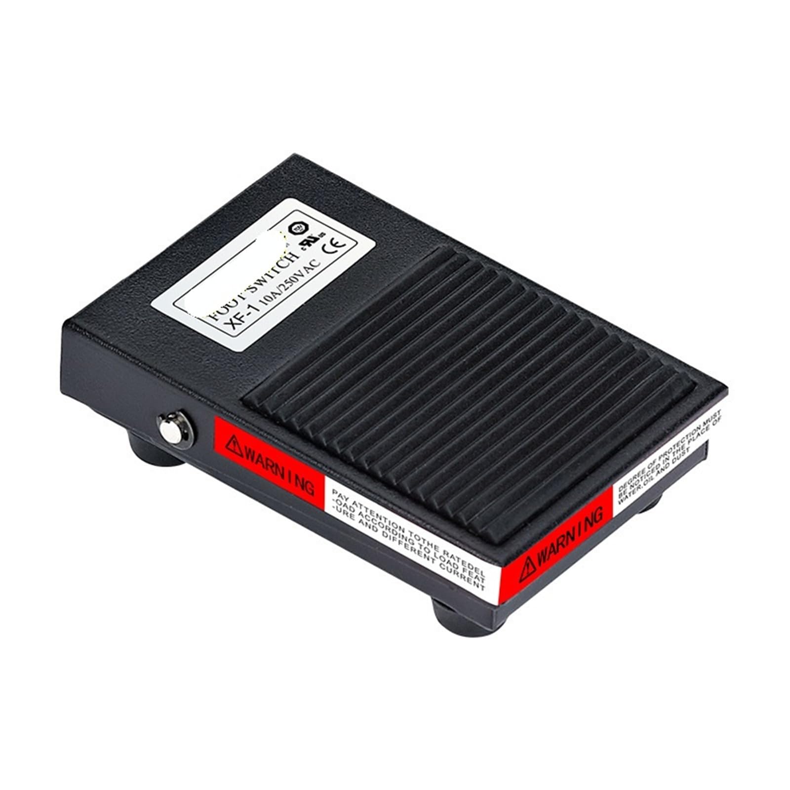 Interruptor de pie Xf-1 de placa de acero con cable de 2m para control continuo 3