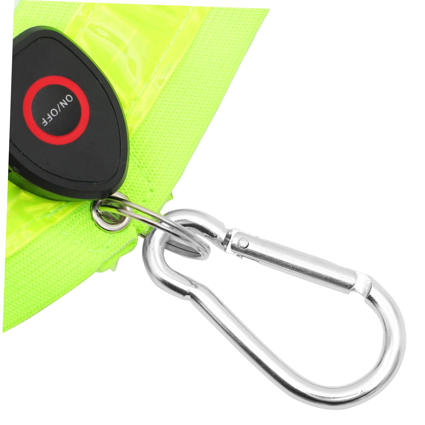 TOYANDONA Tirantes Cruzados Luminosos Luz LED Tren de rodaje Reflectante Corriendo Brazalete LED Correa de Hombro LED para Correr Equipo Nocturno Nylon Green