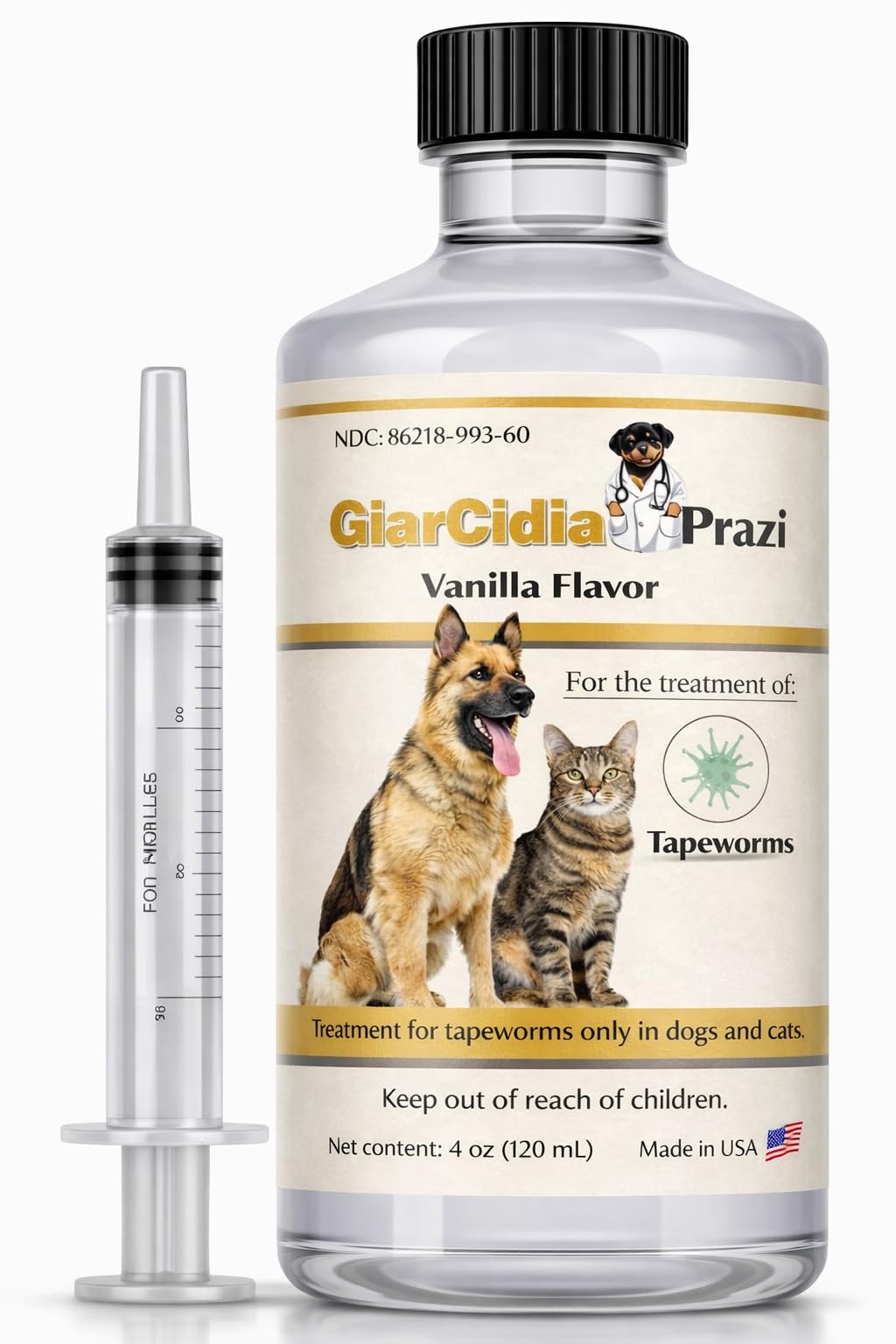 GiarCidia No More Tapeworms for Cats and Dogs