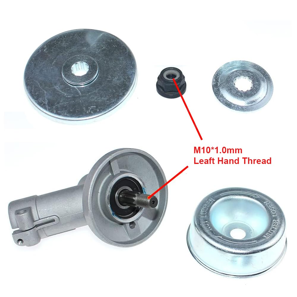 Realman 4144-640-0100 4144-640-0102 Caja de engranajes para desbrozadora Stihl (después de 2014) FS55 FS55 2-Mix FS55C FS55R FS55R 2-Mix FS55RC FS56 FS56C FS56R FS56RC FS70 FS70 FS56C 70C FS7 0C-E