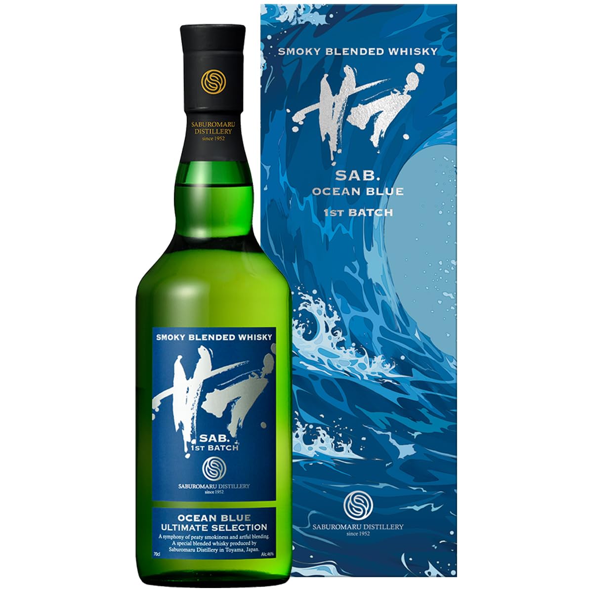 Amazon.co.jp: SAB.OCEAN BLUE 1ST BATCH 700ml 46度 サブ オーシャン