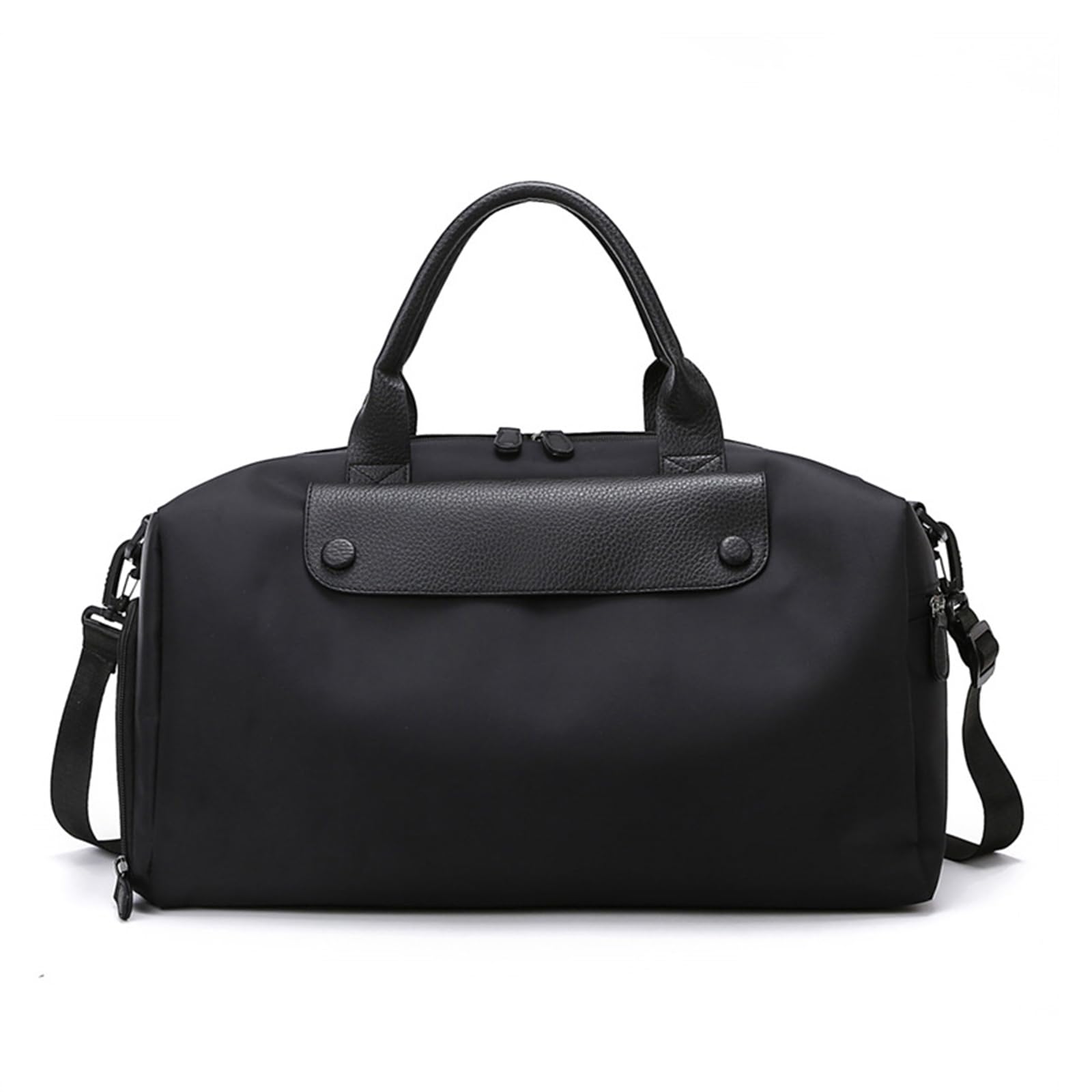 Gym Bag 43x23x22cm Black, Small Gym Bags Unisex Sports Bag for Men & Women, Lightweight Mini Duffle Bags for Travel Gym Sport