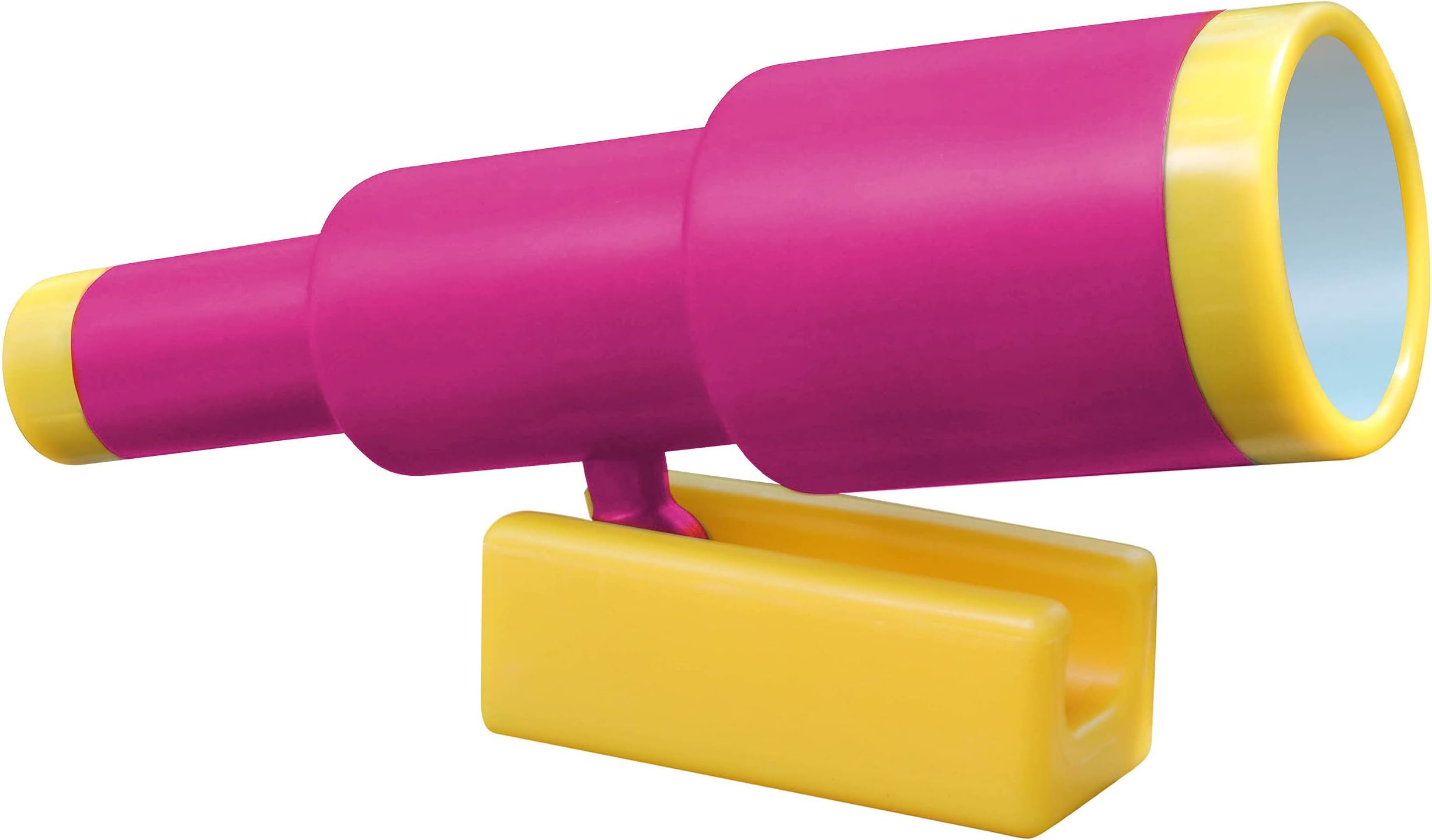 Playground Accessories - Pirate Ship Telescope for Kids - Plastic Attachment for Treehouse, Outdoor Playhouse, Playset, Backyard Swing Set (Pink)