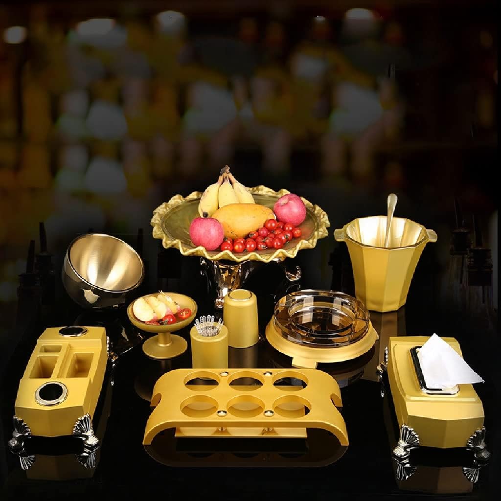 KTV Bar Table Supplies Desktop Decoration Fruit Plate Wheat Rack Fruit Plate Seat