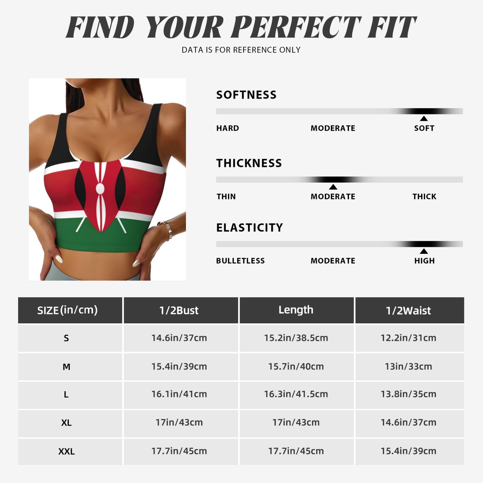 Gilet de sport confortable avec imprimé drapeau du Kenya pour femme, gilet de yoga, entraînement, gilet d'été léger