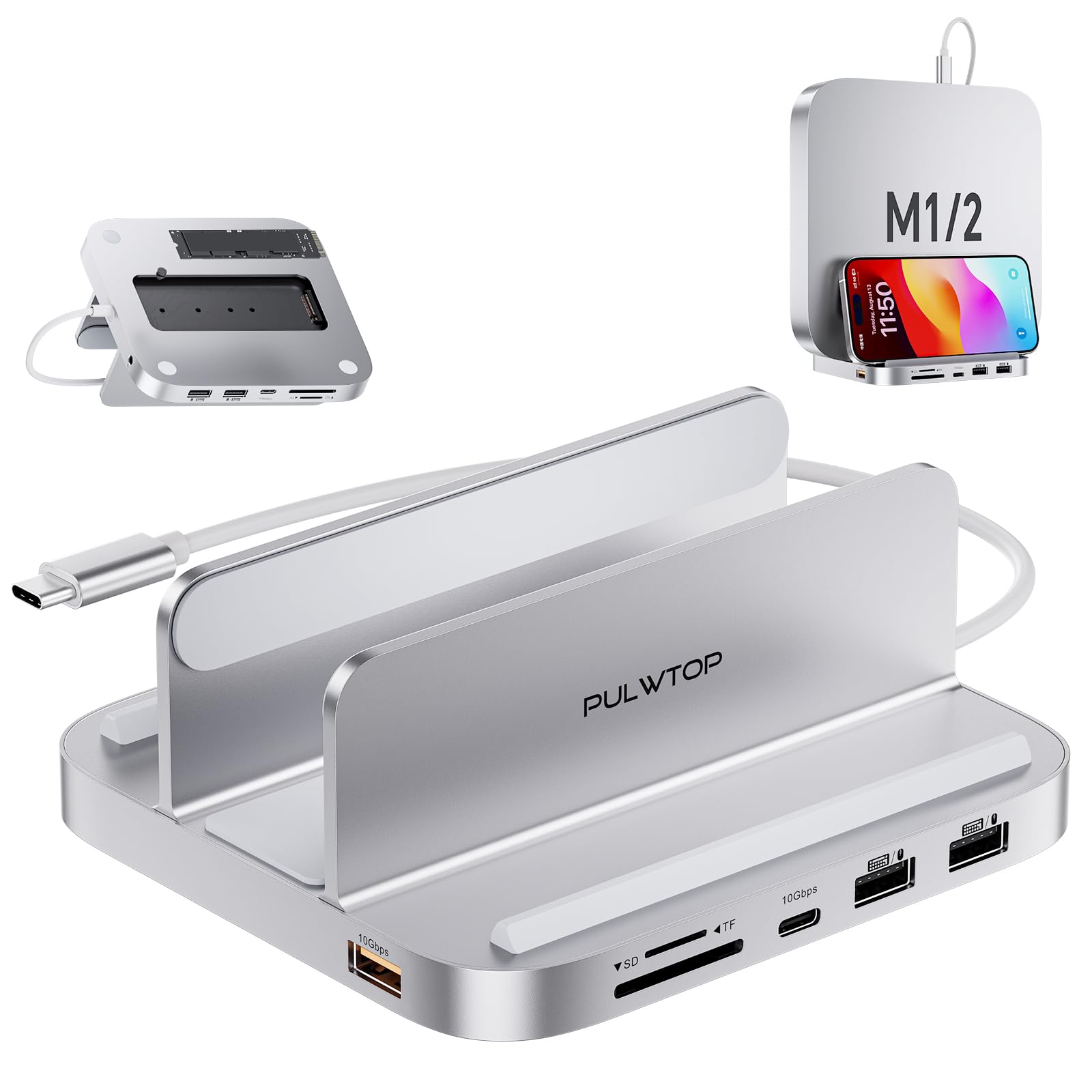 m2 mac mini メモリ 24GB ストレージ 1TB Mac mini、M4 Proチップ、12コアCPU、16コアGPU、24GBのメモリ、1TBの