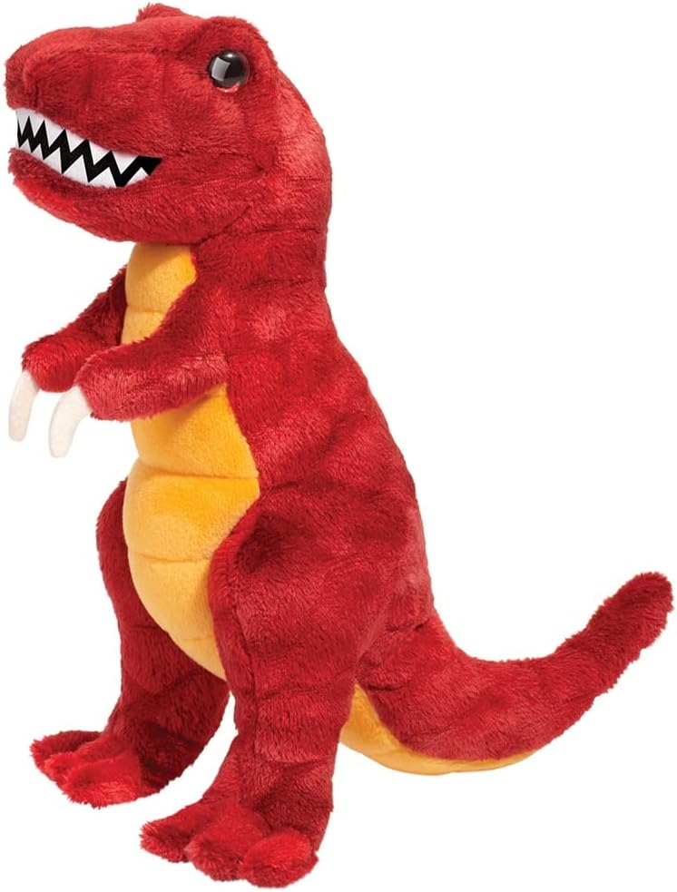 Toni T-Rex Mini Dino Dinosaur Plush Stuffed Animal Toy - 7 Inches