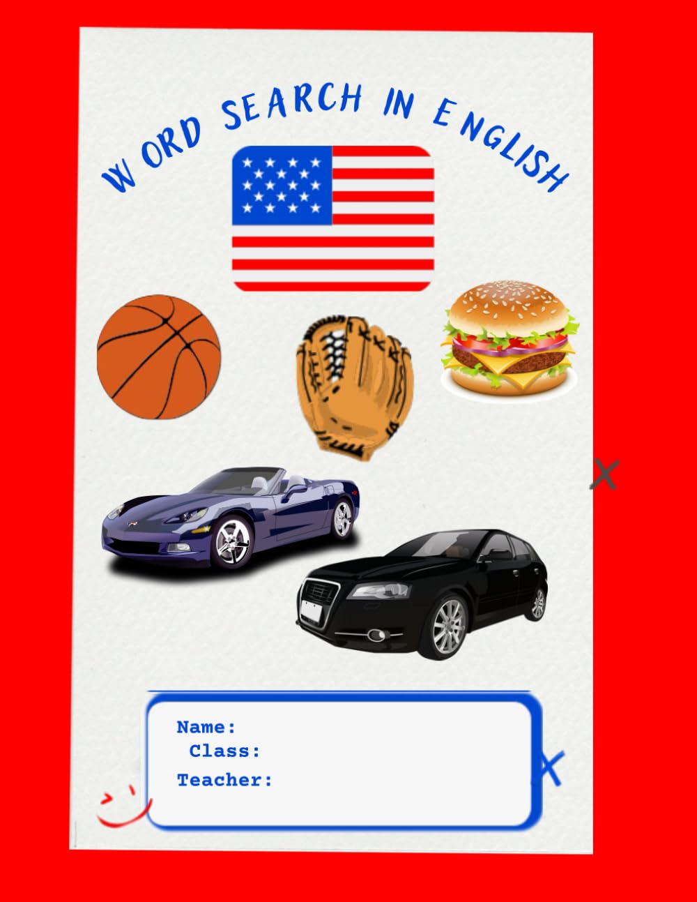 Word Search In English: ALL ABOUT FLORIDA, USA