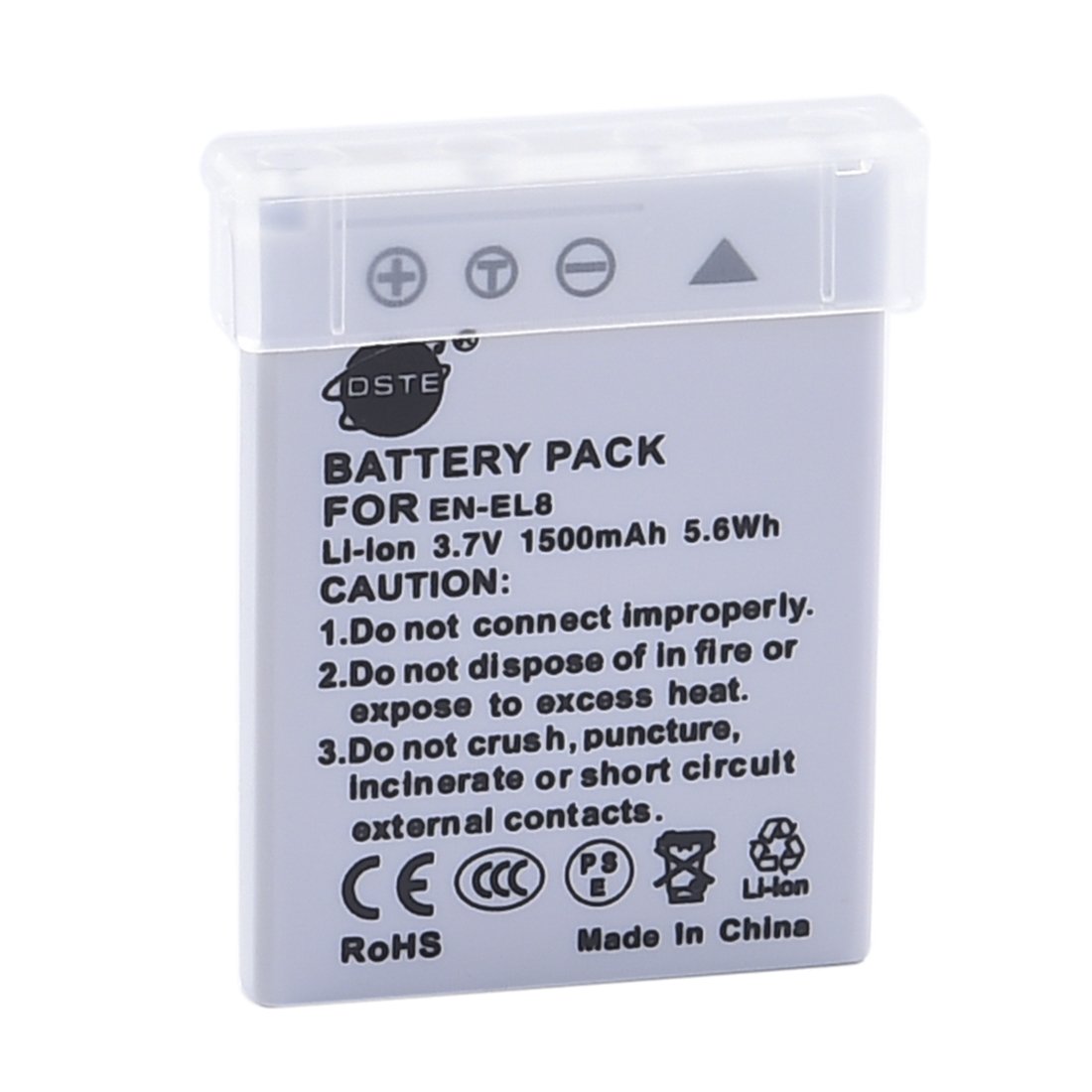 Batterie + Chargeur USB EN-EL8 Pour Nikon Coolpix P1 P2 S1 S2 S3 S5 S6 S7 S8 S9 S50 S51 S52 - Haute Capacité Et Fiable