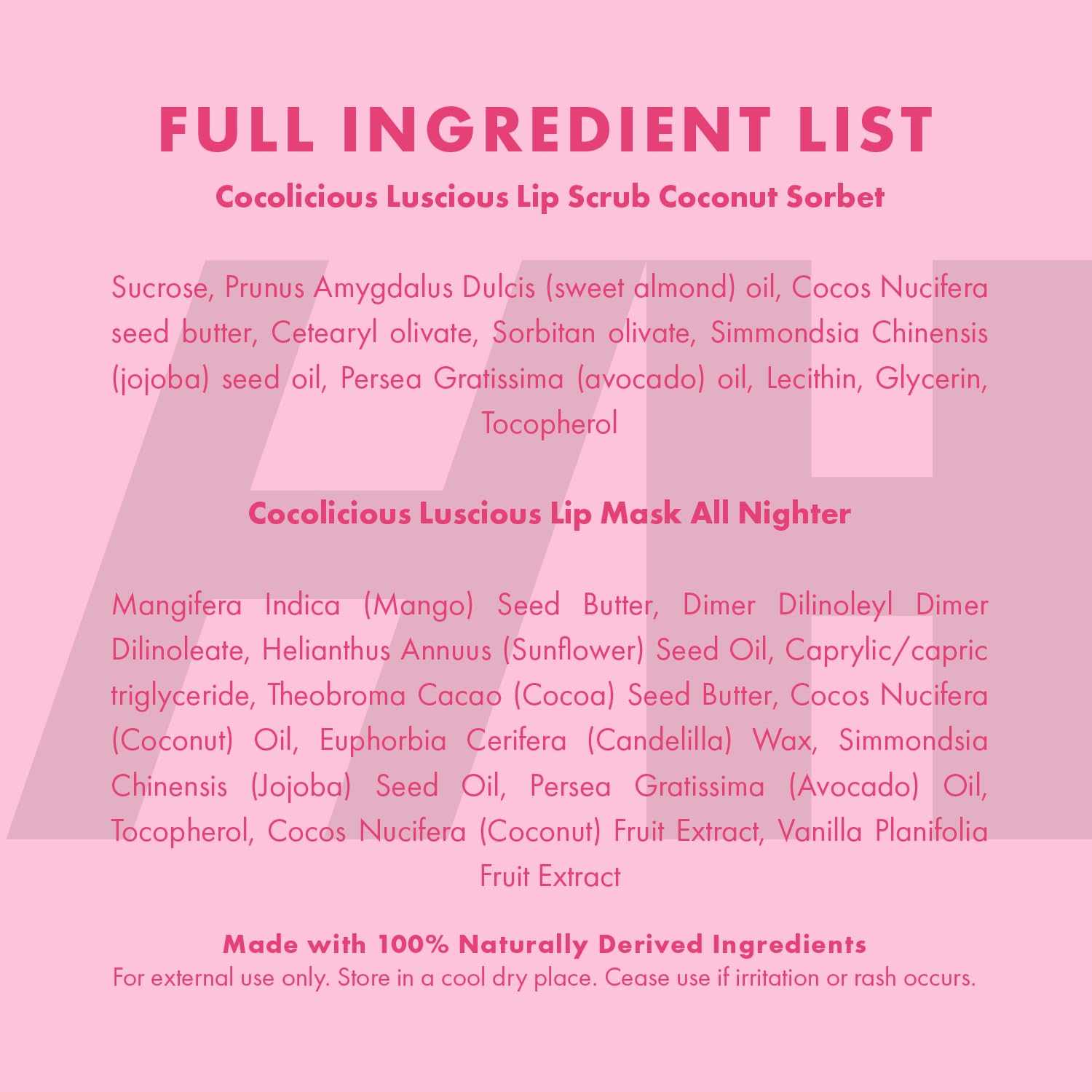 100% natürliches Lippenpeeling, vegan, pflegendes Kokosnuss-Lippenpeeling, sanftes Peeling, Zucker, Lippenpolitur und Lippenpeeling, Scrubber für rissige und trockene Lippen (Lip Scrub und Lippenmaske