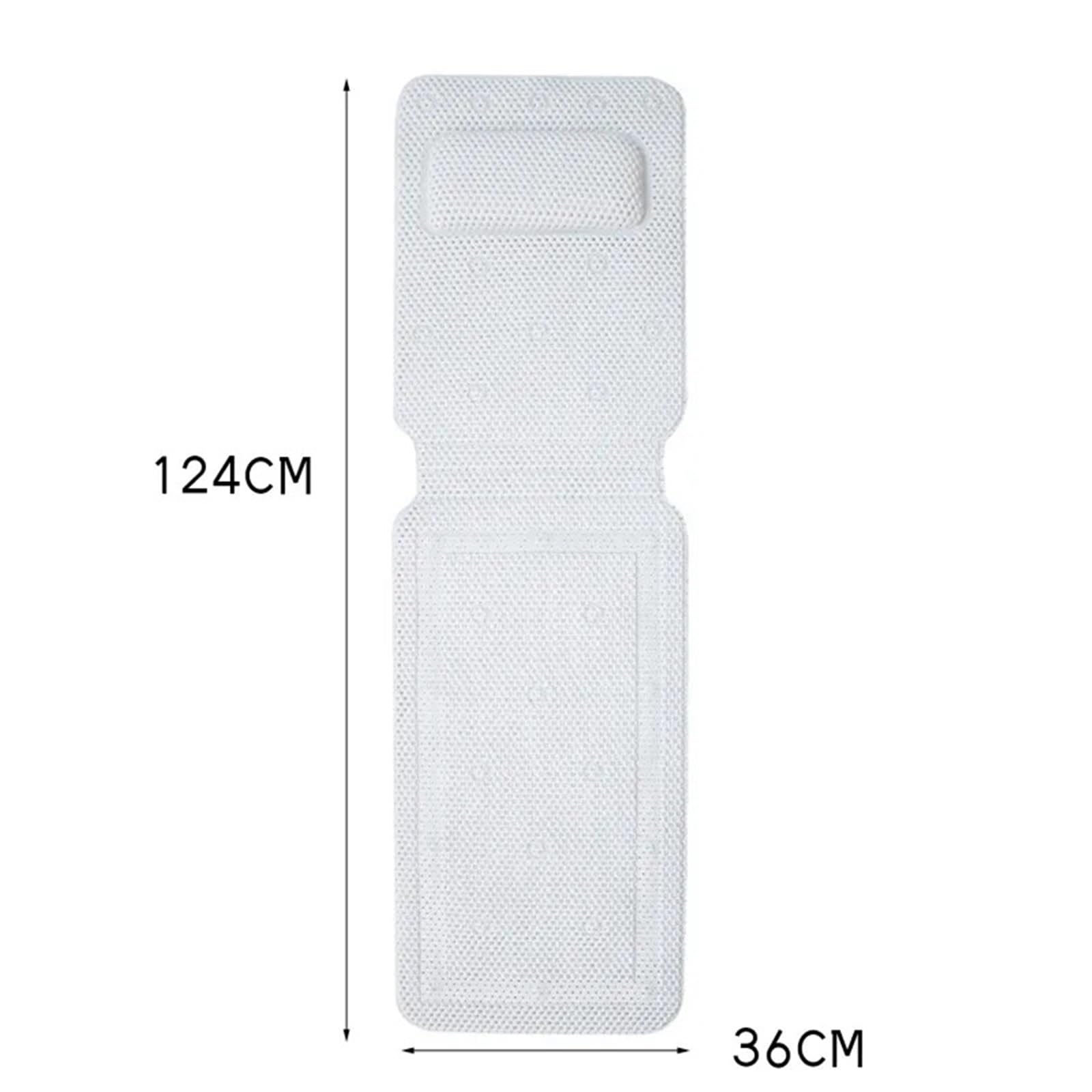 wasserdichte PVC Badewanne Kissen Kopfstütze Kopf Hals Rest Mit Saugnäpfen Bad Zubehör