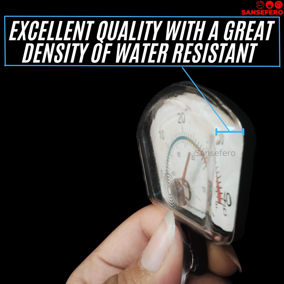 Premier Plants Analog Aquarium Glass Thermometer For Fish Tank Water Reptile Terrarium Temperature Pointer Needle (CS-010) 2