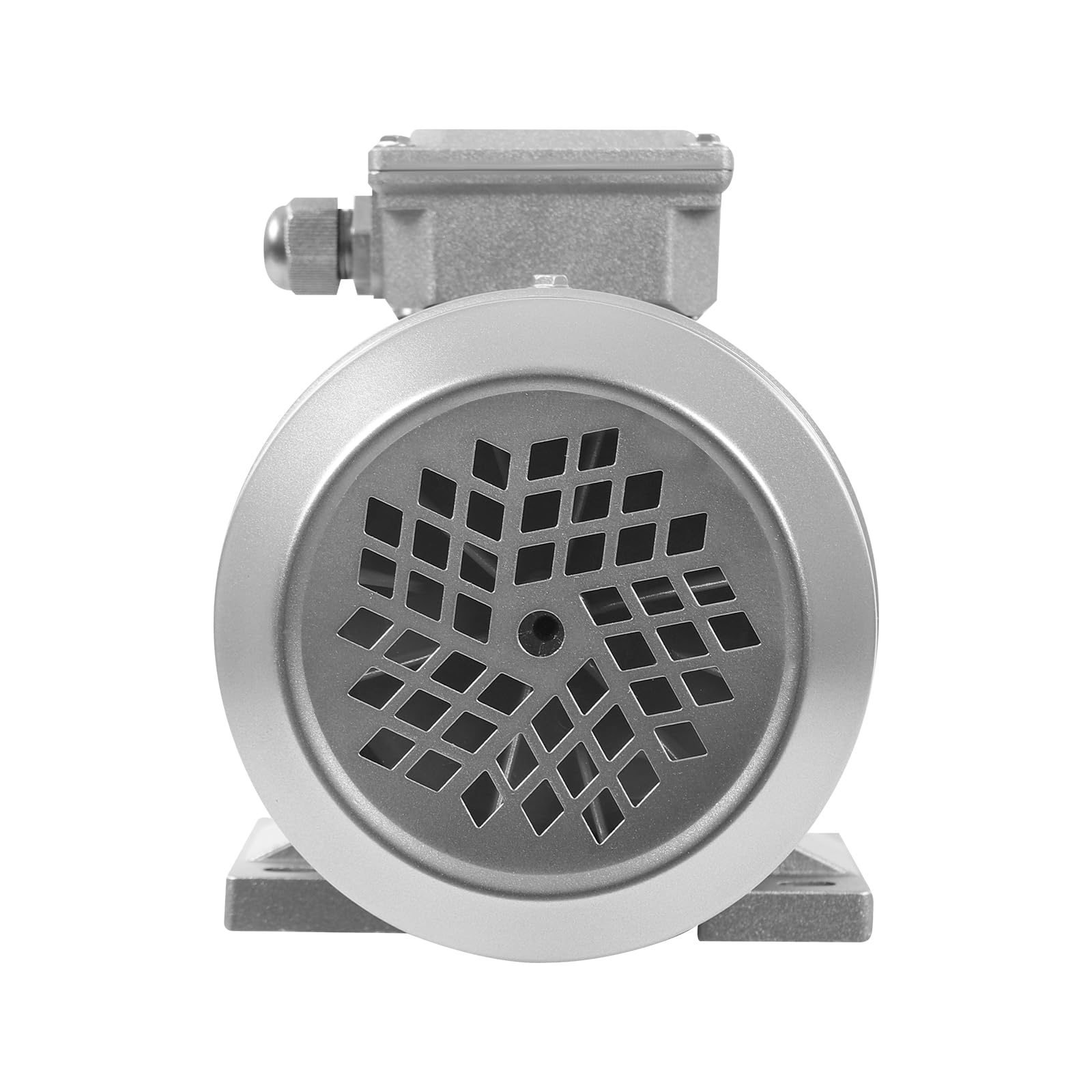 Motore elettrico, motore 230/400 V, 0,55 KW, diametro gambo 14 mm, classe di protezione IP55, motore asincrono trifase per macchine, 24 x 13,5 x 17,5 cm