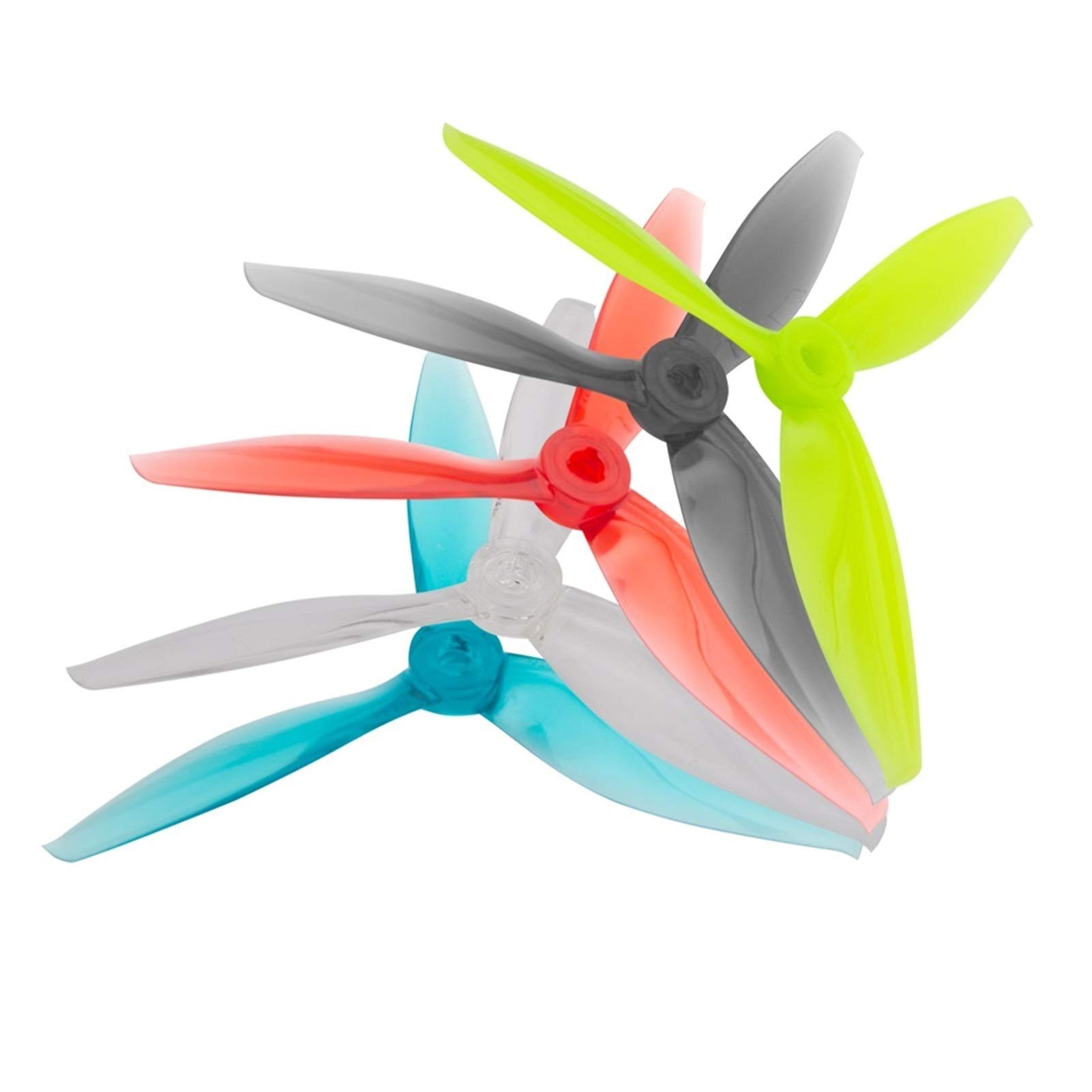 12 Paires Hélices Drone 5 Pouces Tri-Blade 5144 – Compatibles Moteurs 2207 2208 2306, Accessoires FPV