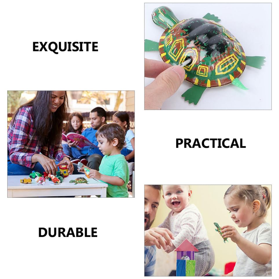 Milisten Aufziehspielzeug Für Kinder 4Er Set Mechanisches Lernspielzeug Aus Blech 3.54X2.75X1.18In Eichhörnchen Springtier Ohne Batterie Pädagogisch Für Party Geschenk