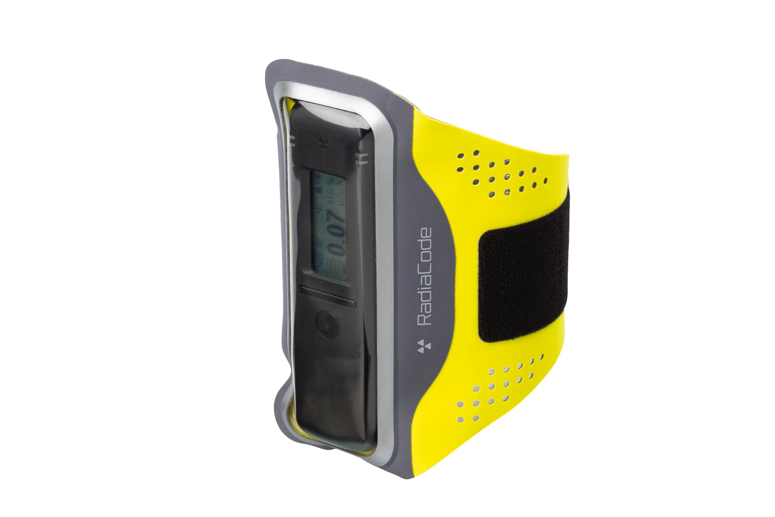 Neopren-Armband Für Radiacode 102/103 - Verstellbar, Wasserabweisend, Mit Reflektorstreifen