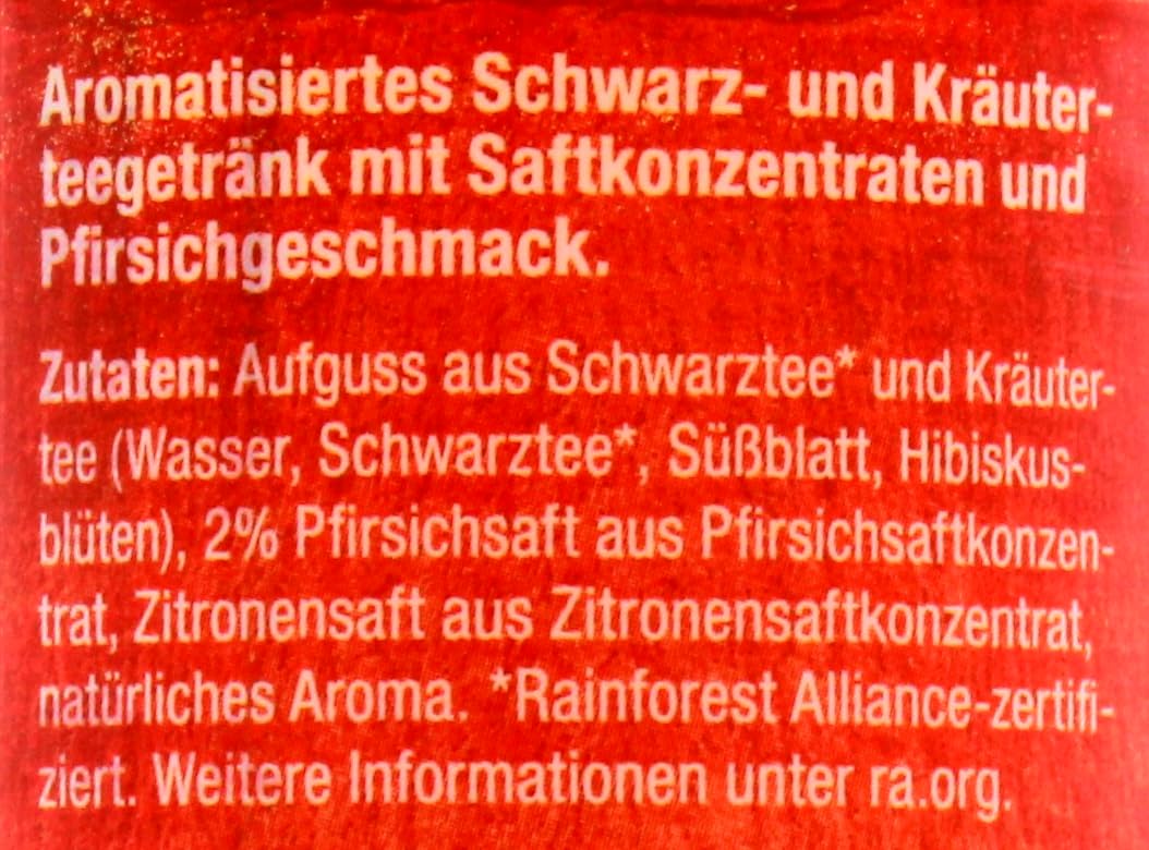 Teekanne fresh Eistee Pfirsich, 18er Pack (18 x 0.5 l) EINWEG