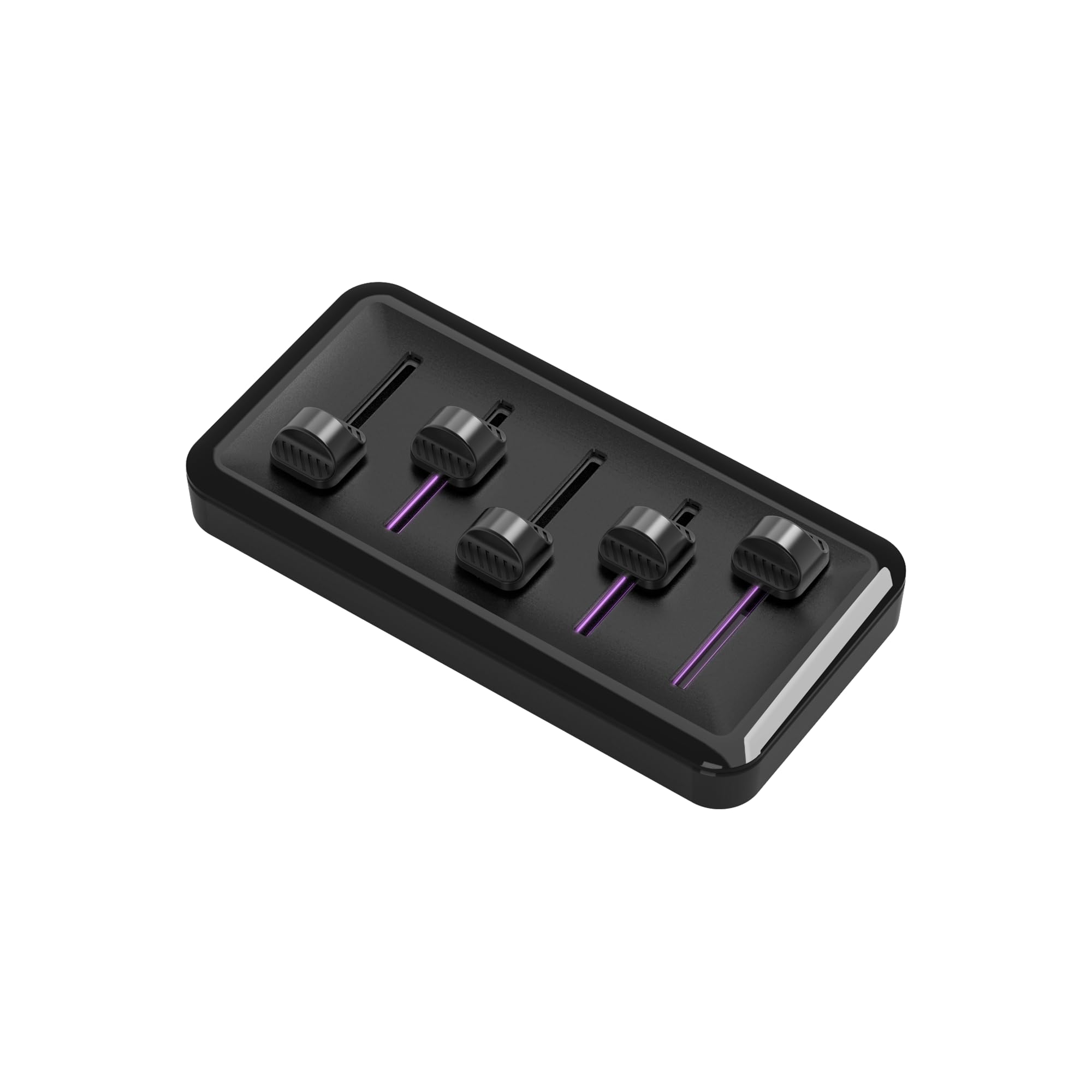 Cooler Master MasterHUB Creator Kit: Freeform 2.0 modulare Plattform – ermöglicht es Ihnen, mit Basis, 15 Tasten IPS-Display, 2 x Roller und 5 x Fader-Modulen anzupassen – Stärkung Ihres Workflows | Streaming & Content Creation, 15 IPS Display Keys, 5 Fad
