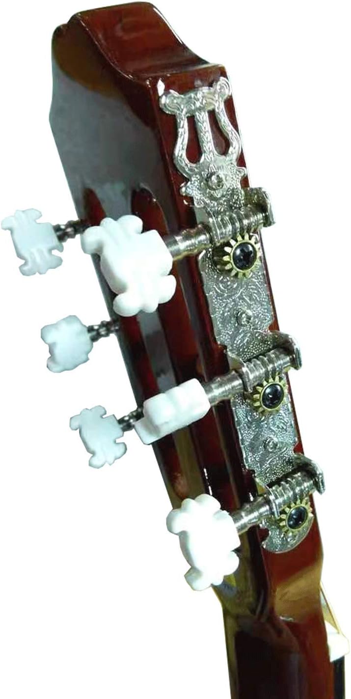 Ubrand A Plate Classical Guitar String Machine Heads Tuning Pegs Keys Tuners Set (2101-GDN02) : Musical Instruments