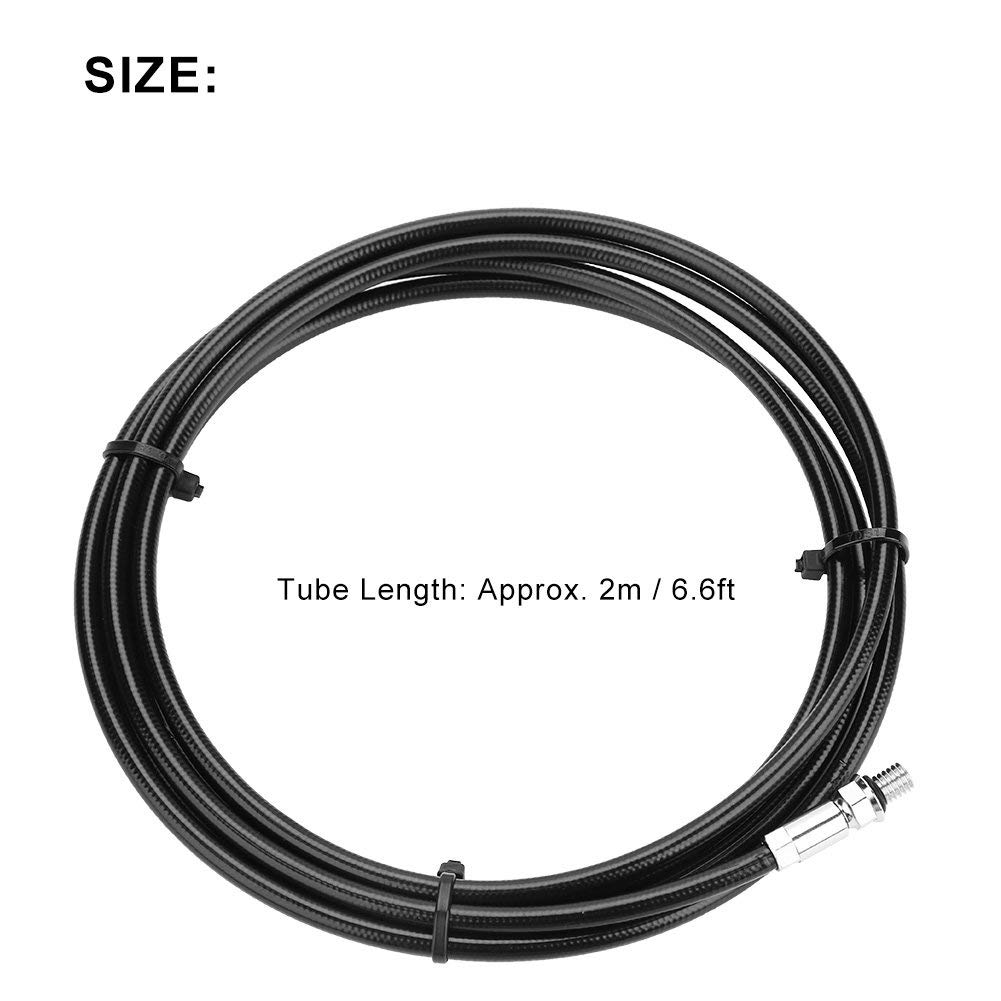 Tubo Olio Freno, Set Completo 2m con Oliva per Sistemi Idraulici Freno a Disco for Bicicletta Strada Urbana e MTB