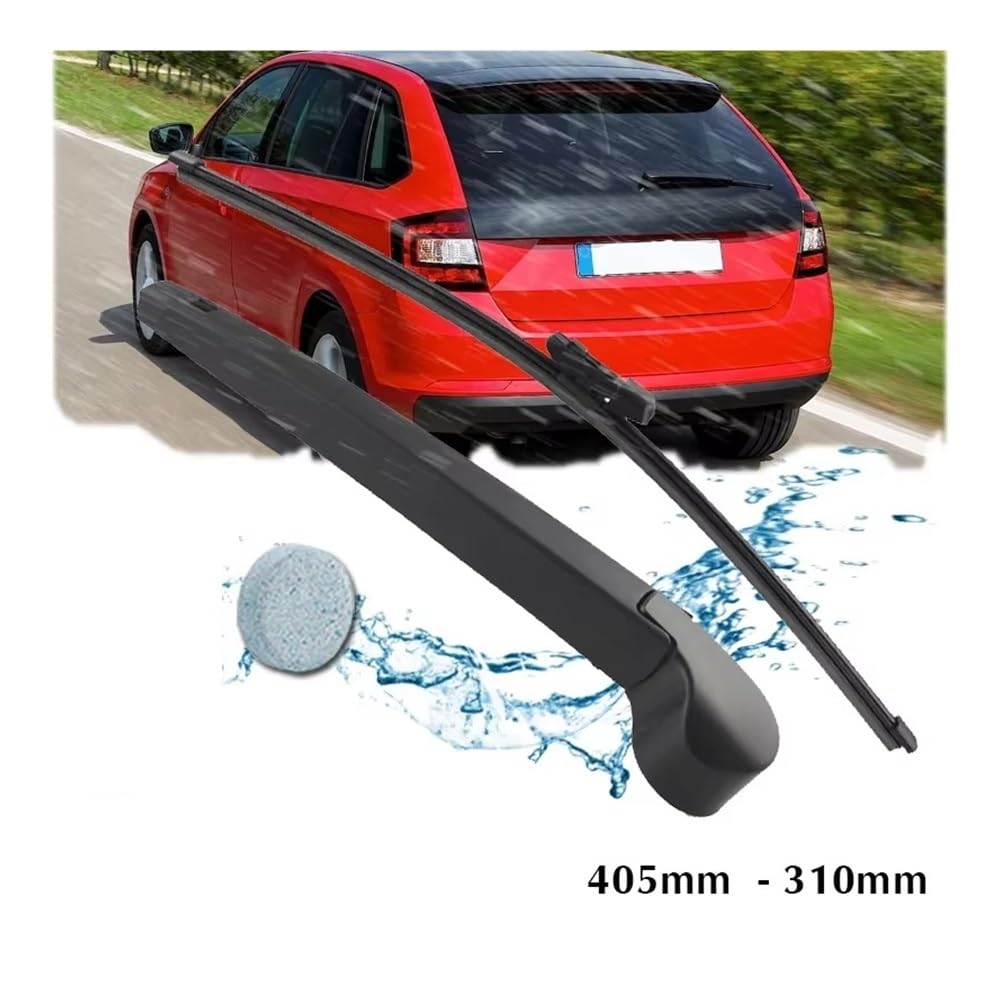 Escobilla limpiaparabrisas para Rapid para Spaceback (2013 | Escobillas de limpiaparabrisas traseras para Rapid para Spaceback (2013), brazo de limpiaparabrisas trasero Hatchback de 405