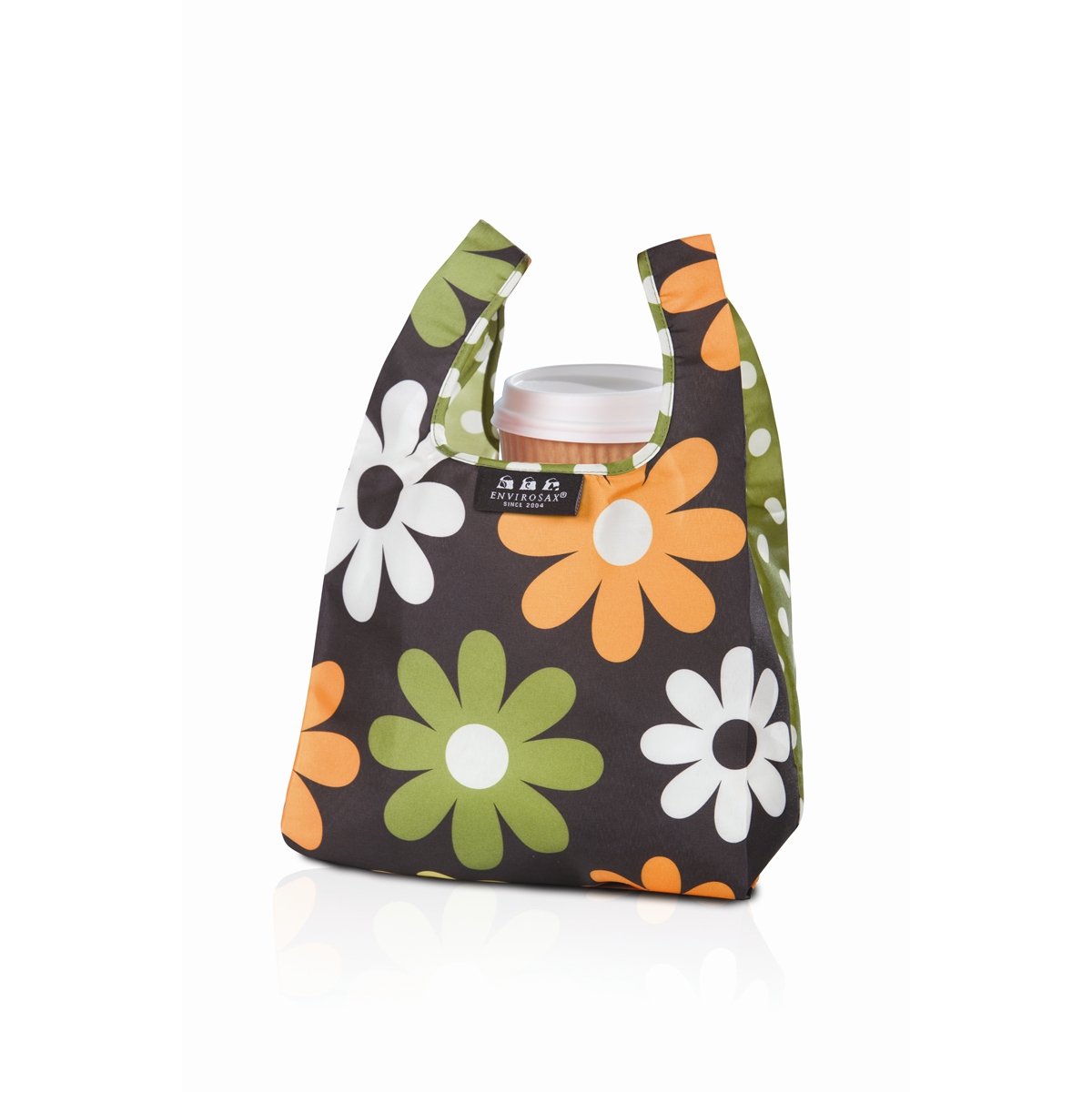 Envirosax Minisax Lunch Bag,Mini Daisy Dots,one size