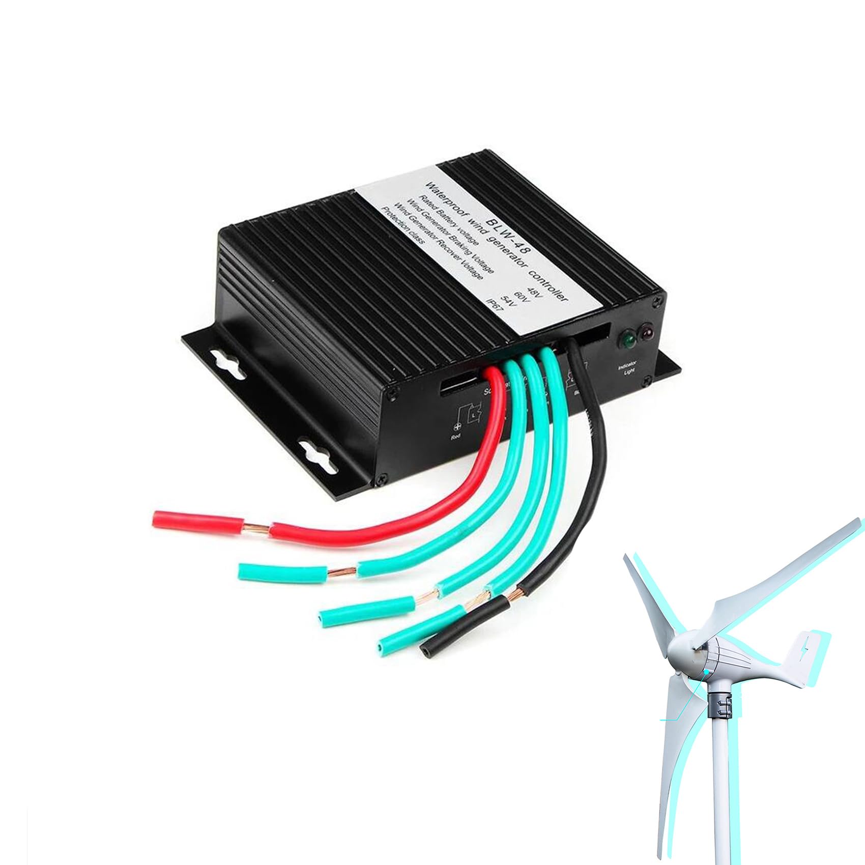 Regulator ładowania MPPT do turbiny wiatrowej 1500W-4500W