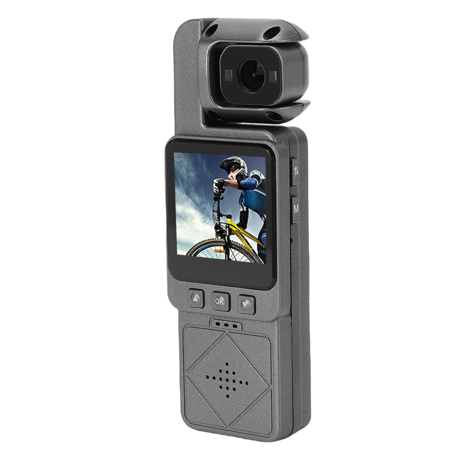 Action Camera, Videocamera Tascabile per Ciclismo Videoregistratore per Ciclismo Azione Sportiva Equitazione Motion Cam Dispositivo di Registrazione Vlog HD Portatile (64G)