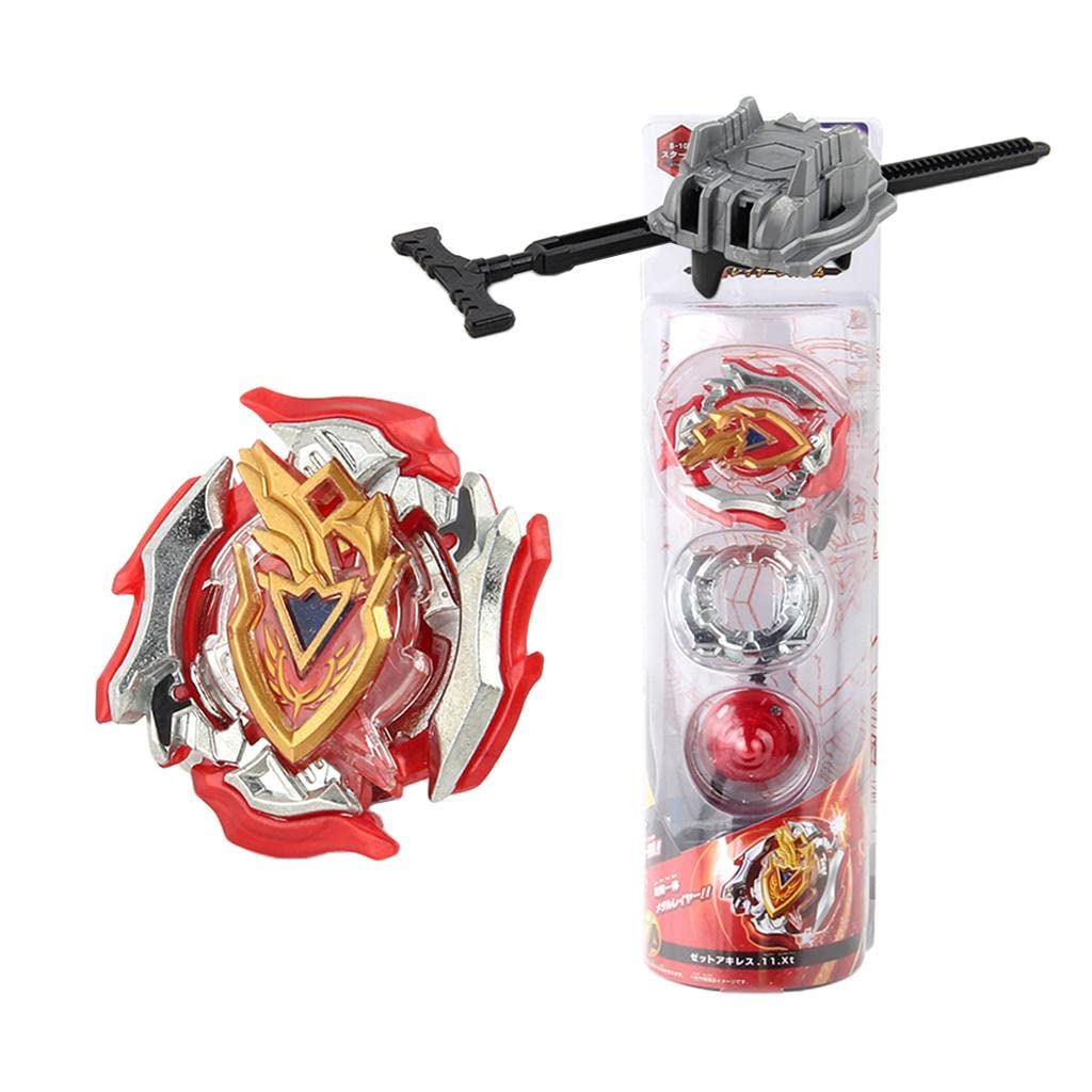 CALANDIS® Hot Fusion Top Metal Toy Set Burst Z Achilles.11.Xt B