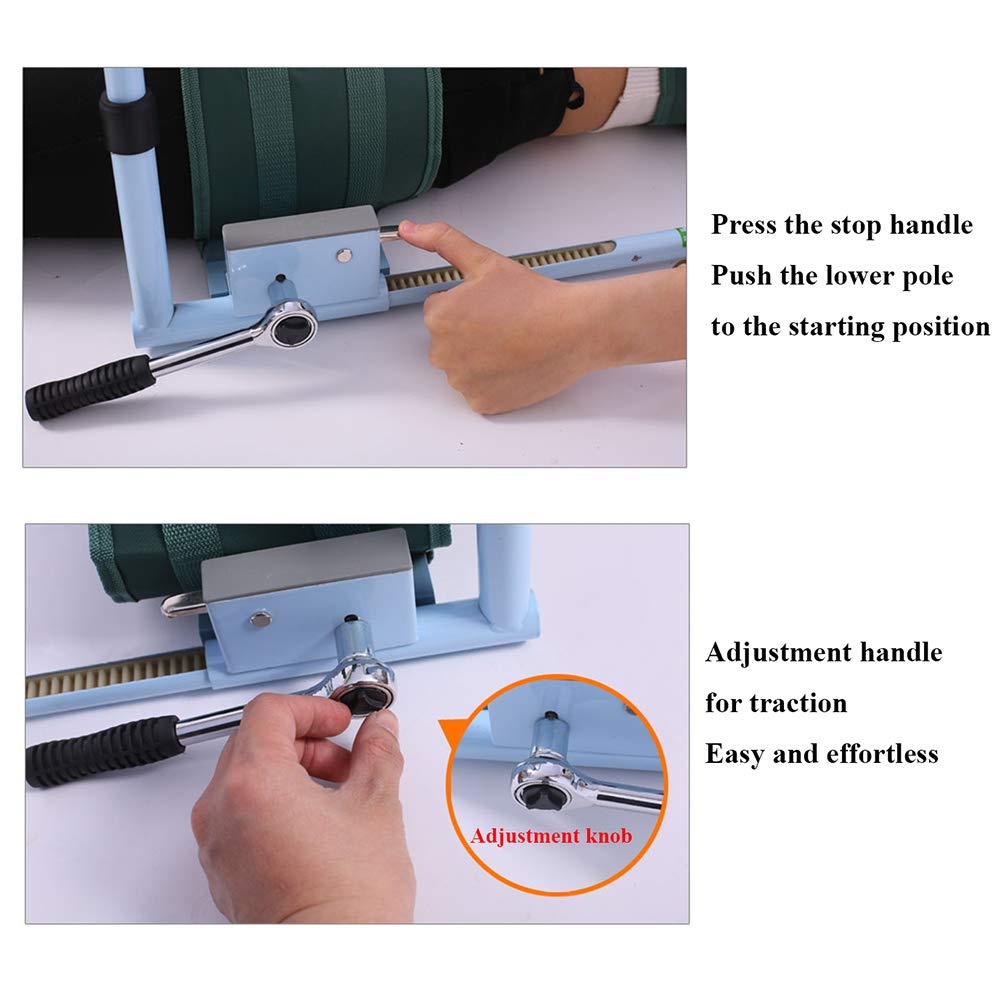 Amazon.co.jp: ベッド用腰椎牽引装置 - 背骨伸張ストレッチャー - 腰椎