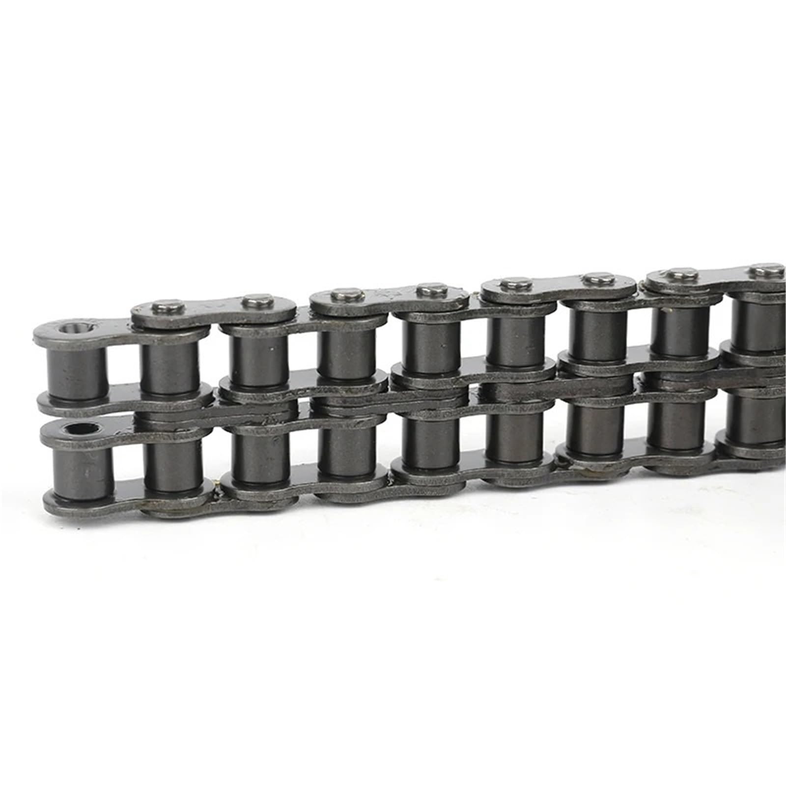 Rollenkette Aus Kohlenstoffstahl 1 STÜCK,5 m 45# Stahl Short Pitch Doppelreihen Rollenkette Industrielle Getriebeantriebsketten 06B-2 for Maschinen und Geräte