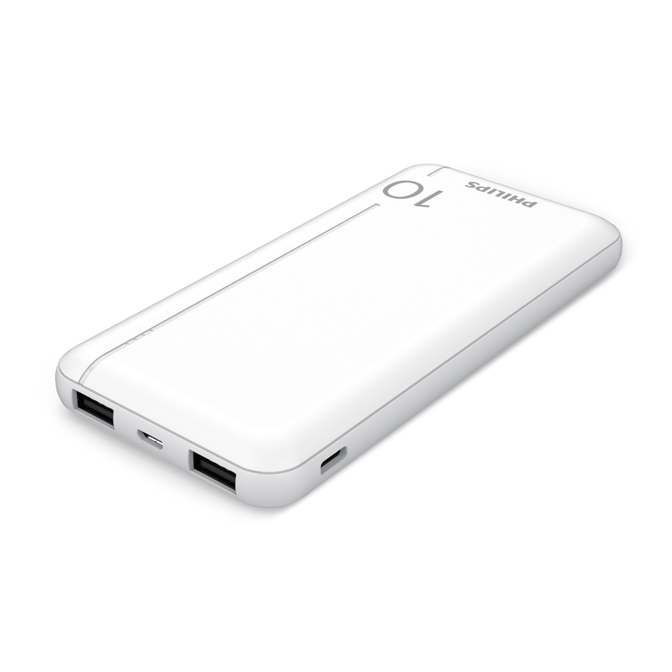 DLP2810CW/00 10.000 mAh Powerbank 2xUSB-A, 1xUSB-C, Beyaz