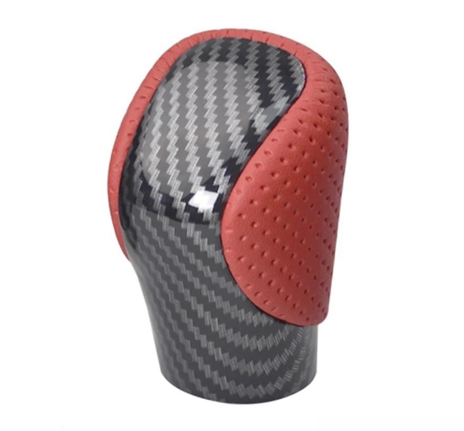 FSOZDBBPL Automotive Parts for Lexus for ES GS GX is NX RC RX Shifter Handball Automatic Gear Shift Knob(Carbon-Red Leather)