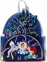 Loungefly × リトルマーメイド ウルスラと触手付き ミニバックパック マルチ One Size 平行輸入 Loungefly × リトルマーメイド ウルスラと触手付き ミニバックパック マルチ One Size 平行輸入