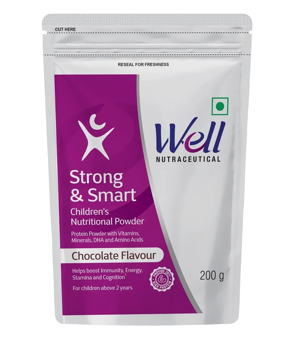 Modicare Well Strong & Smart (Children Nutritional Drink) Chocolate Powder 200Gm Pack Of 1-picture-20