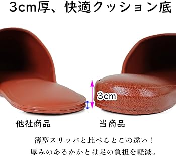 Amazon.co.jp: スリッパ 業務用 セット 30足 ビニール レザー