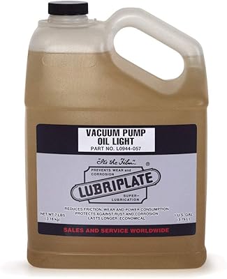 Lubriplate L0944-057 Vacuum Pump Oil Light 1 Gal Jug