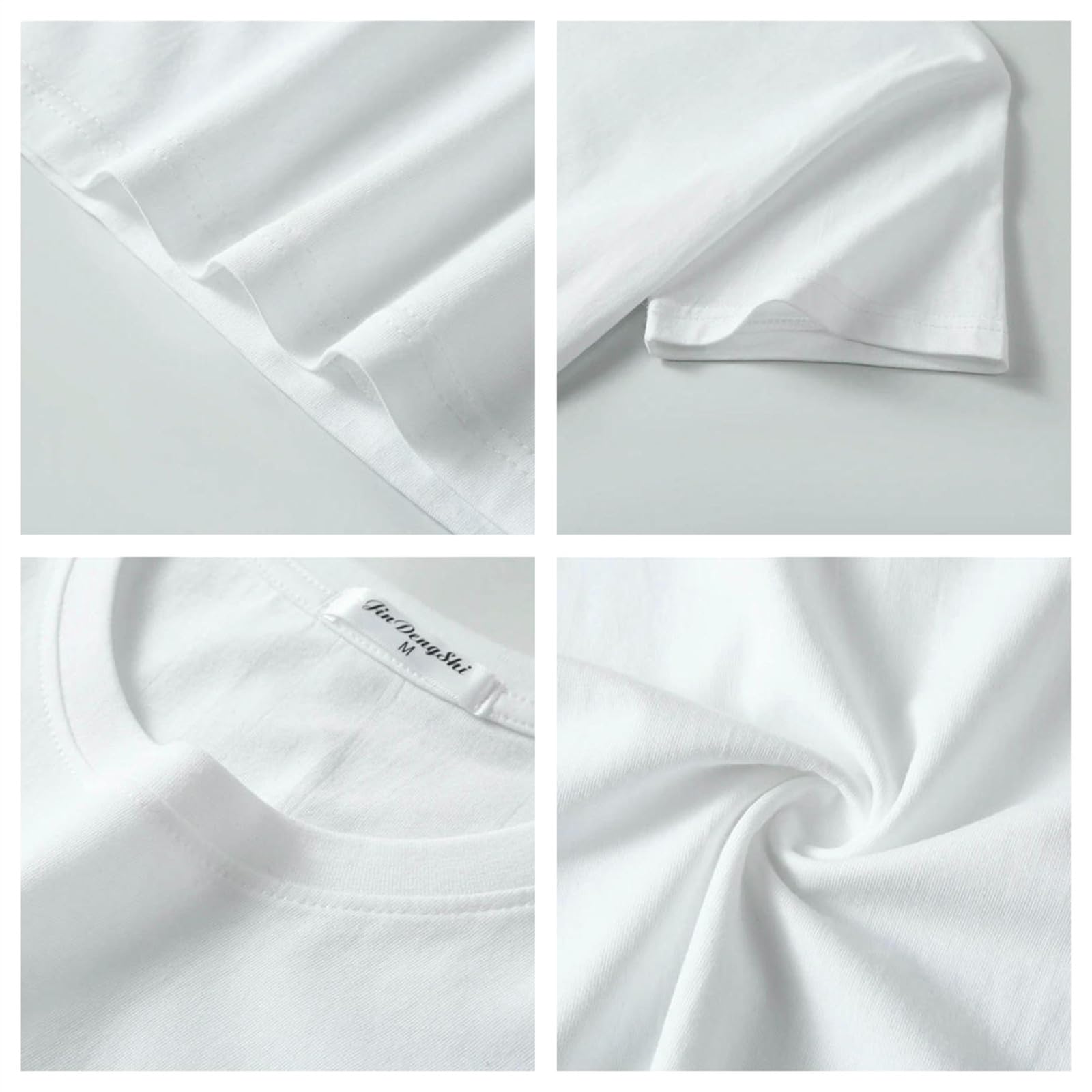 Męski T-shirt plus size, na lato, bawełna, casualowy, krótki rękaw, luźny krój, miękki, wygodny T-shirt, duże, uniwersalne, szare, 12XL